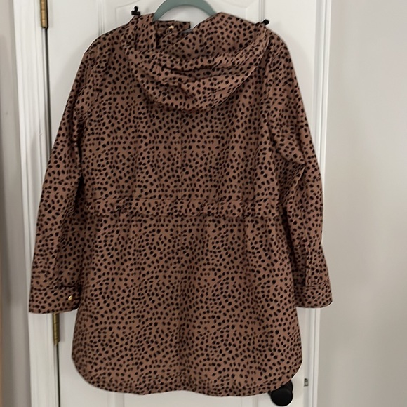 JCrew Perfect Lighweight Rain Jacket in leopard - Picture 5 of 5